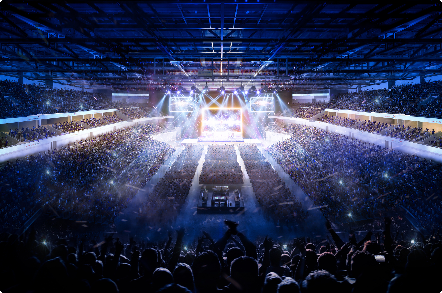 AsiaWorld Super Arena interior